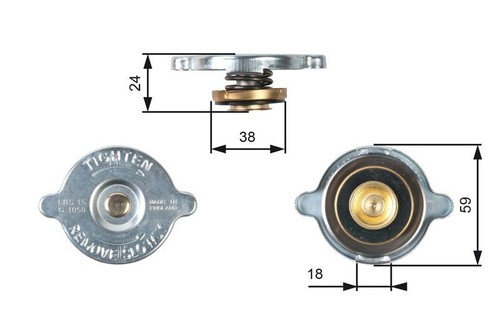 Gates rc113 deckel - rc113,